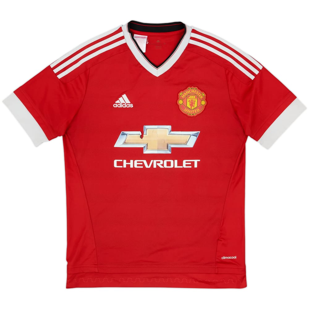 2015-16 Manchester United Home Shirt - 4/10 - (15-16 Years)