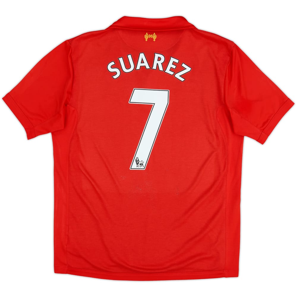 2012-13 Liverpool Home Shirt Suarez #7 - 5/10 - (L)