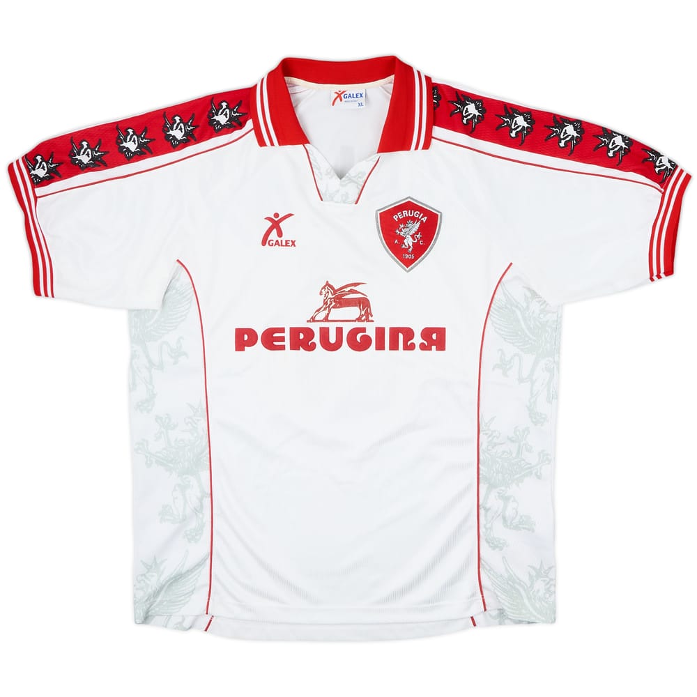 1999-00 Perugia Away Shirt Pierluigi #5 - 6/10 - (XL)