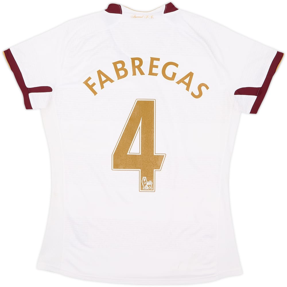 2007-08 Arsenal Away Shirt Fabregas #4 - 7/10 - (Women's L)