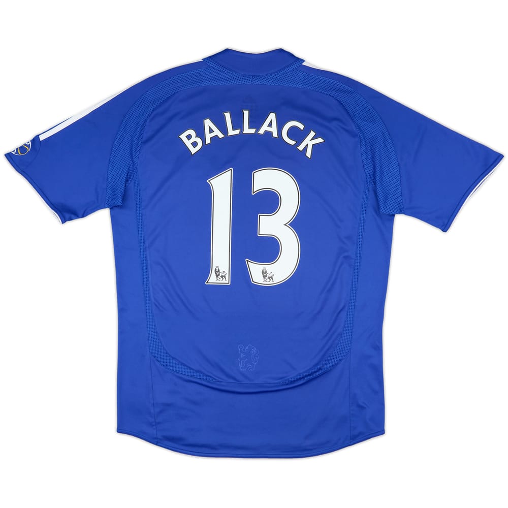 2006-08 Chelsea Home Shirt Ballack #13 - 5/10 - (M)