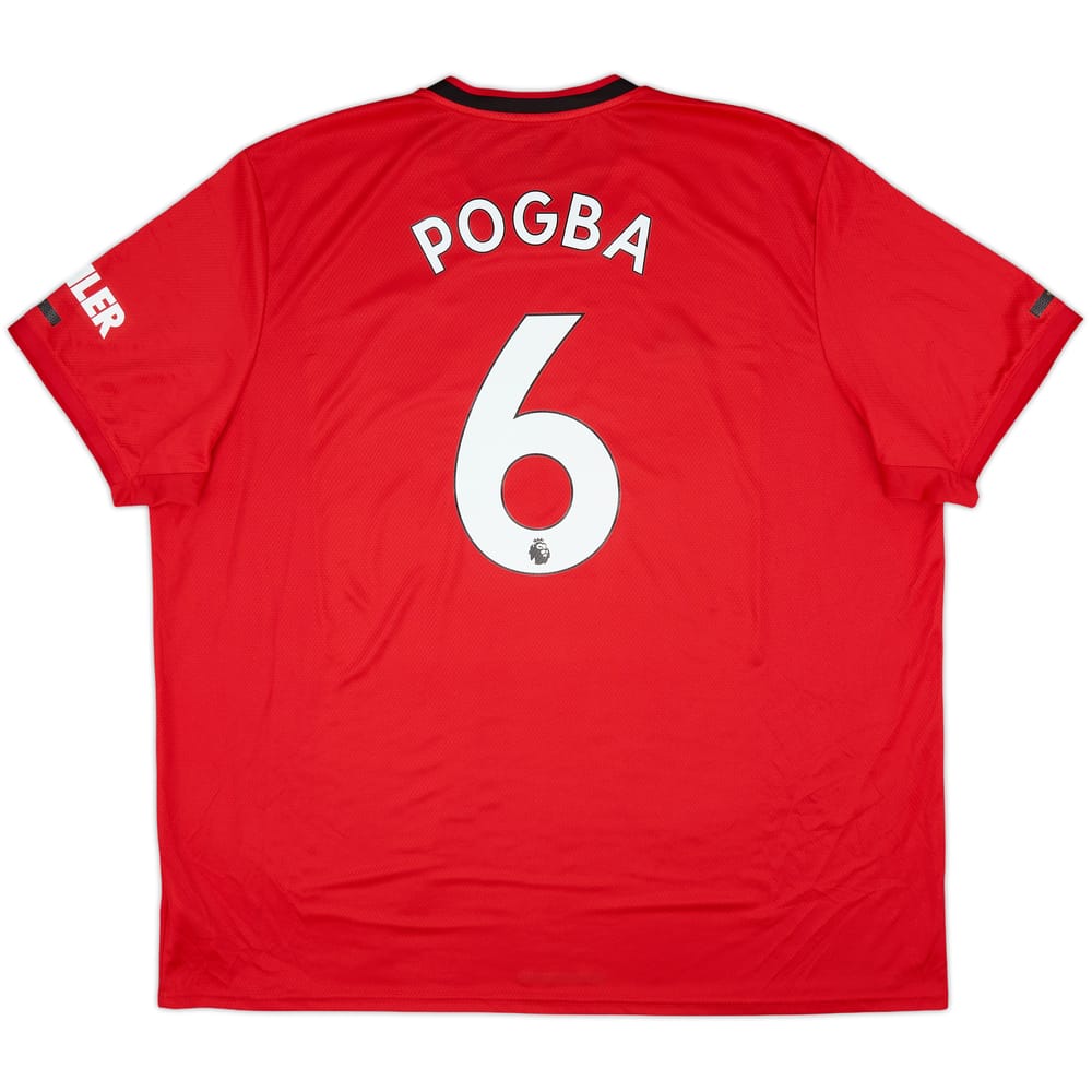 2019-20 Manchester United Home Shirt Pogba #6 - 10/10 - (3XL)