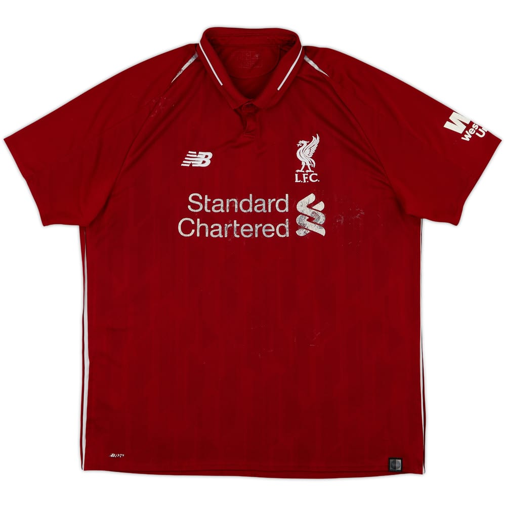 2018-19 Liverpool Home Shirt - 4/10 - (L)