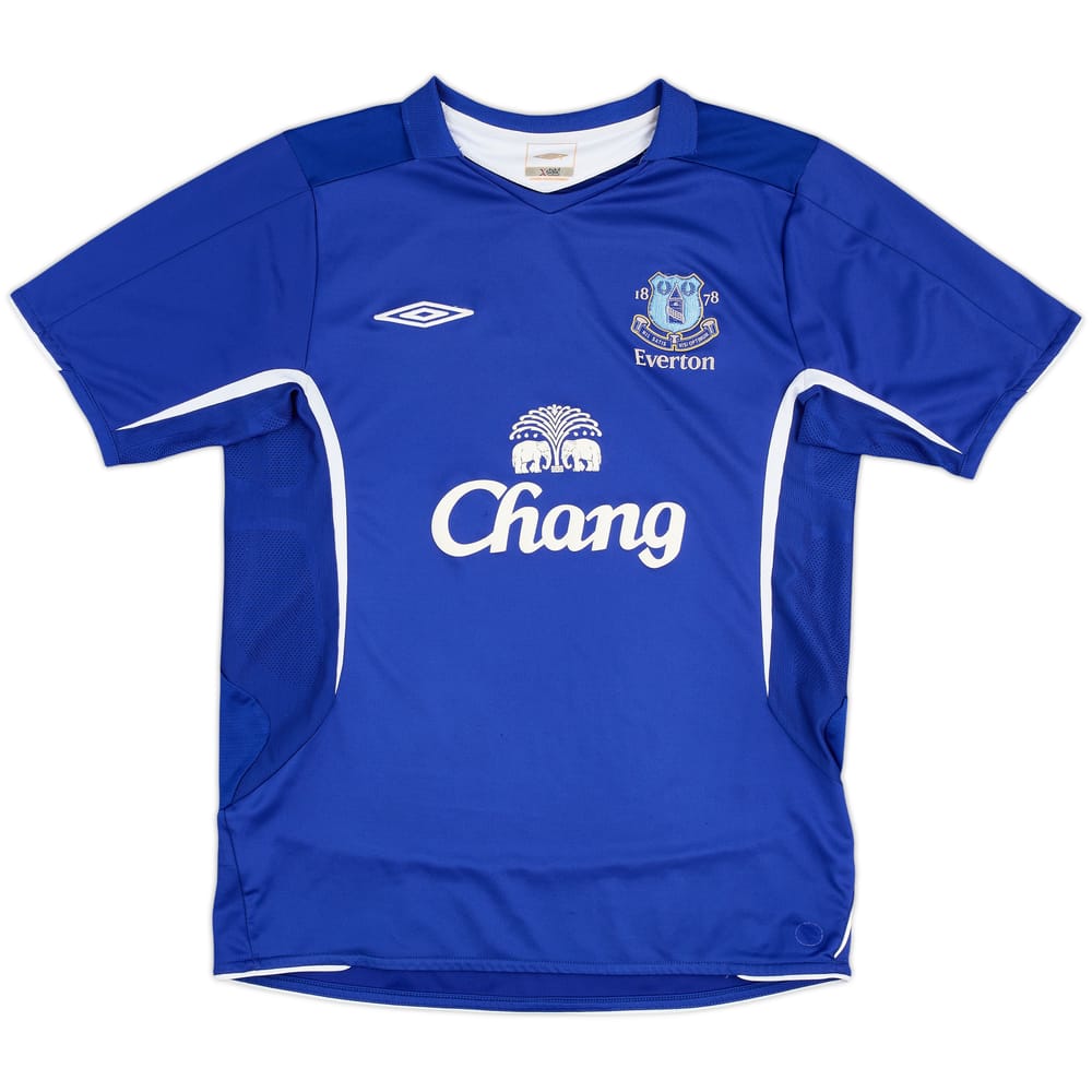 2005-06 Everton Home Shirt - 5/10 - (M)