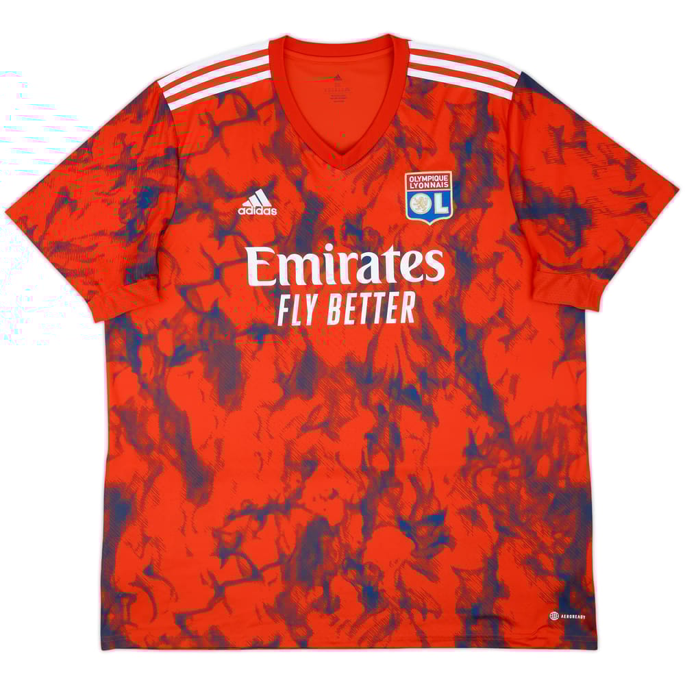 2022-23 Lyon Away Shirt - 10/10 - (XXL)