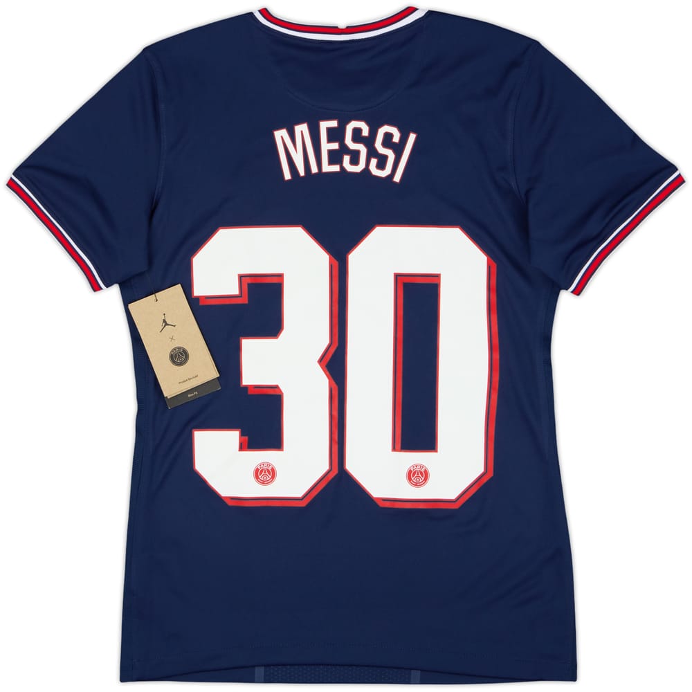 2021-22 Paris Saint-Germain Camiseta Local Messi #30 (De Mujer S)