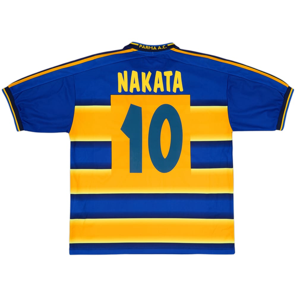 2001-02 Parma Home Shirt Nakata #10 - 7/10 - (M)