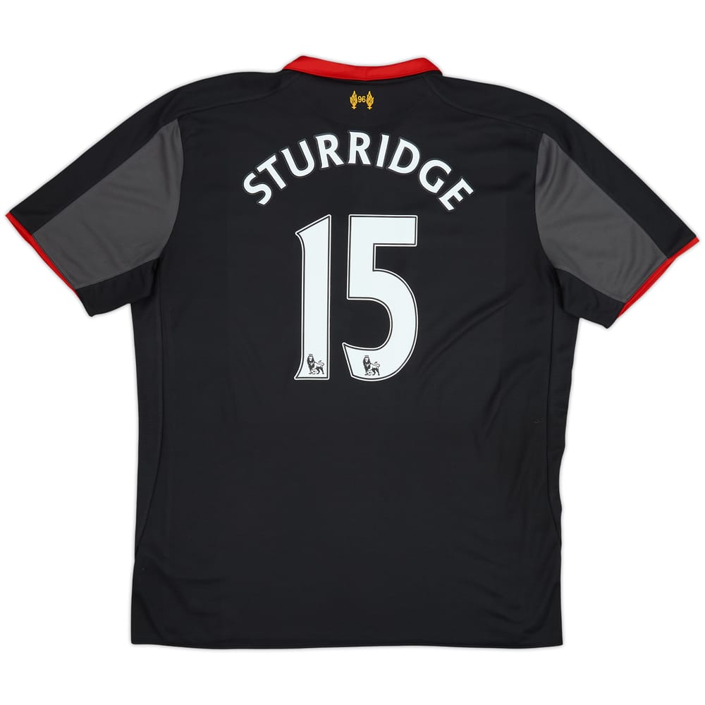 2014-15 Liverpool Third Shirt Sturridge #15 - 9/10 - (XXL)