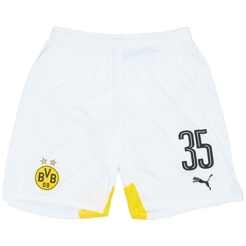 2015-16 Borussia Dortmund Player Issue Third Shorts #35 - 9/10 - (L)