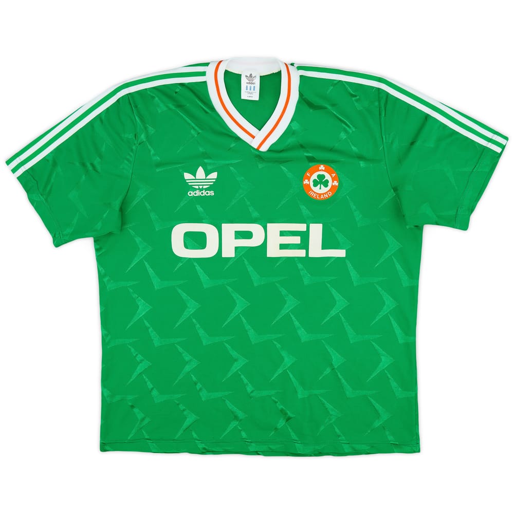 1990-92 Ireland Home Shirt - 8/10 - (XL)