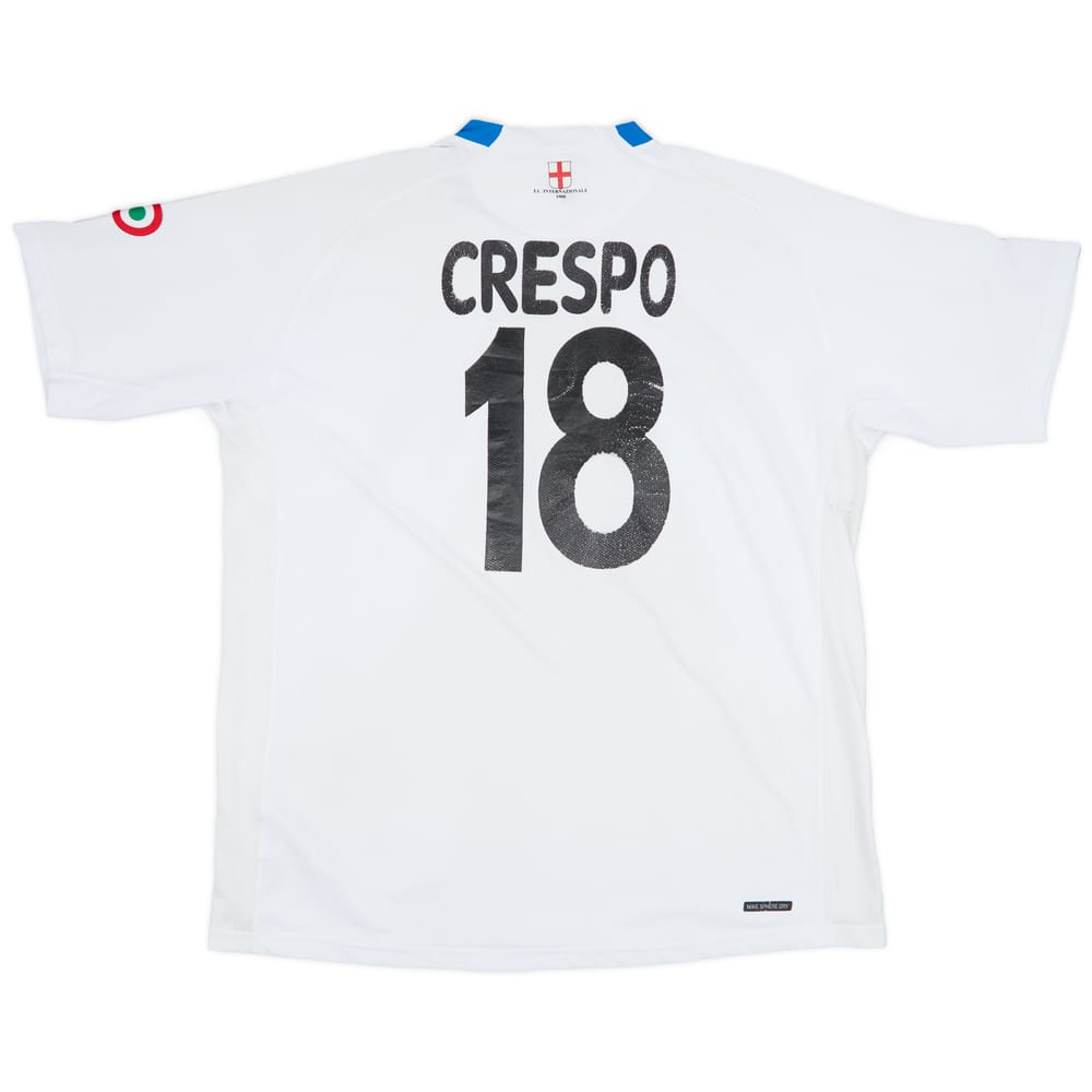 2006-07 Inter Milan Away Shirt Crespo #18 - 5/10 - (XL)