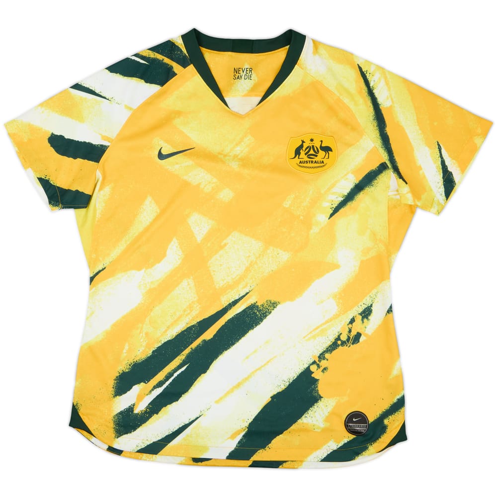 2018-20 Australia Women's Home Shirt - 8/10 - (Women's XL)