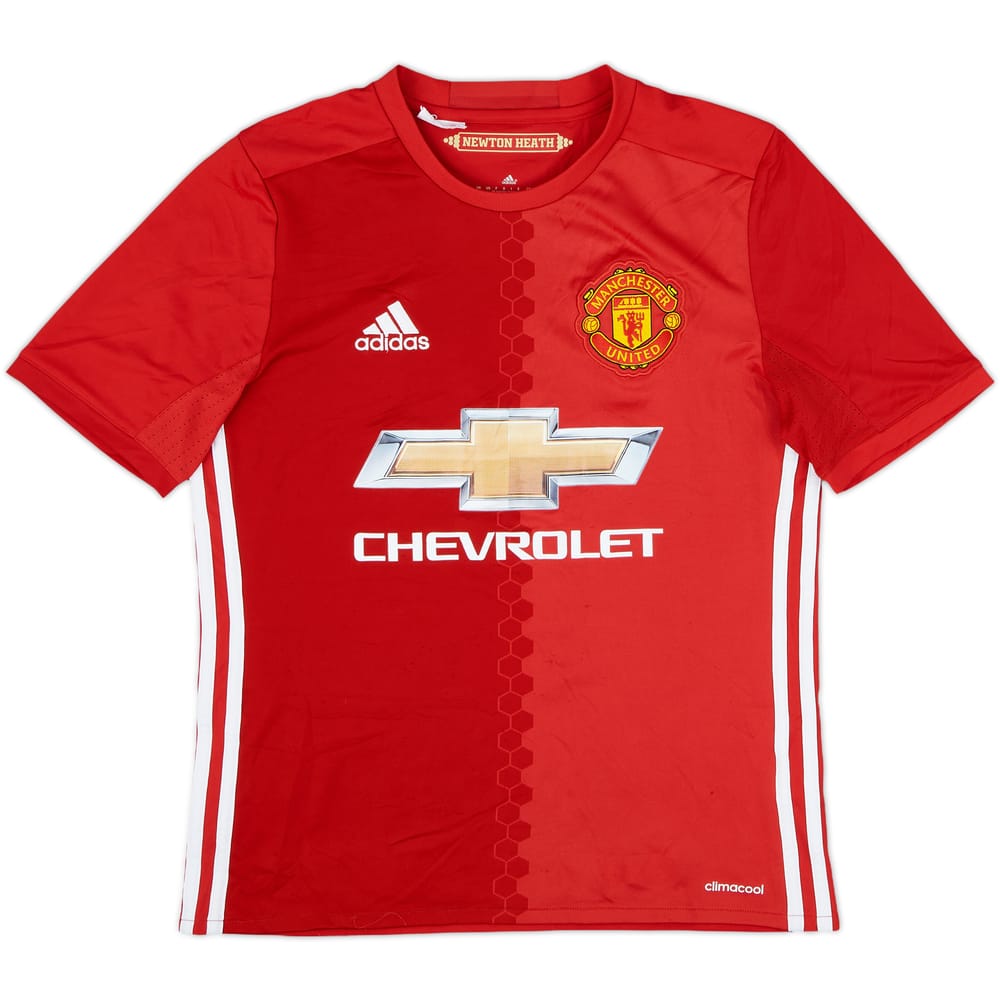 2016-17 Manchester United Home Shirt - 6/10 - (L.Boys)
