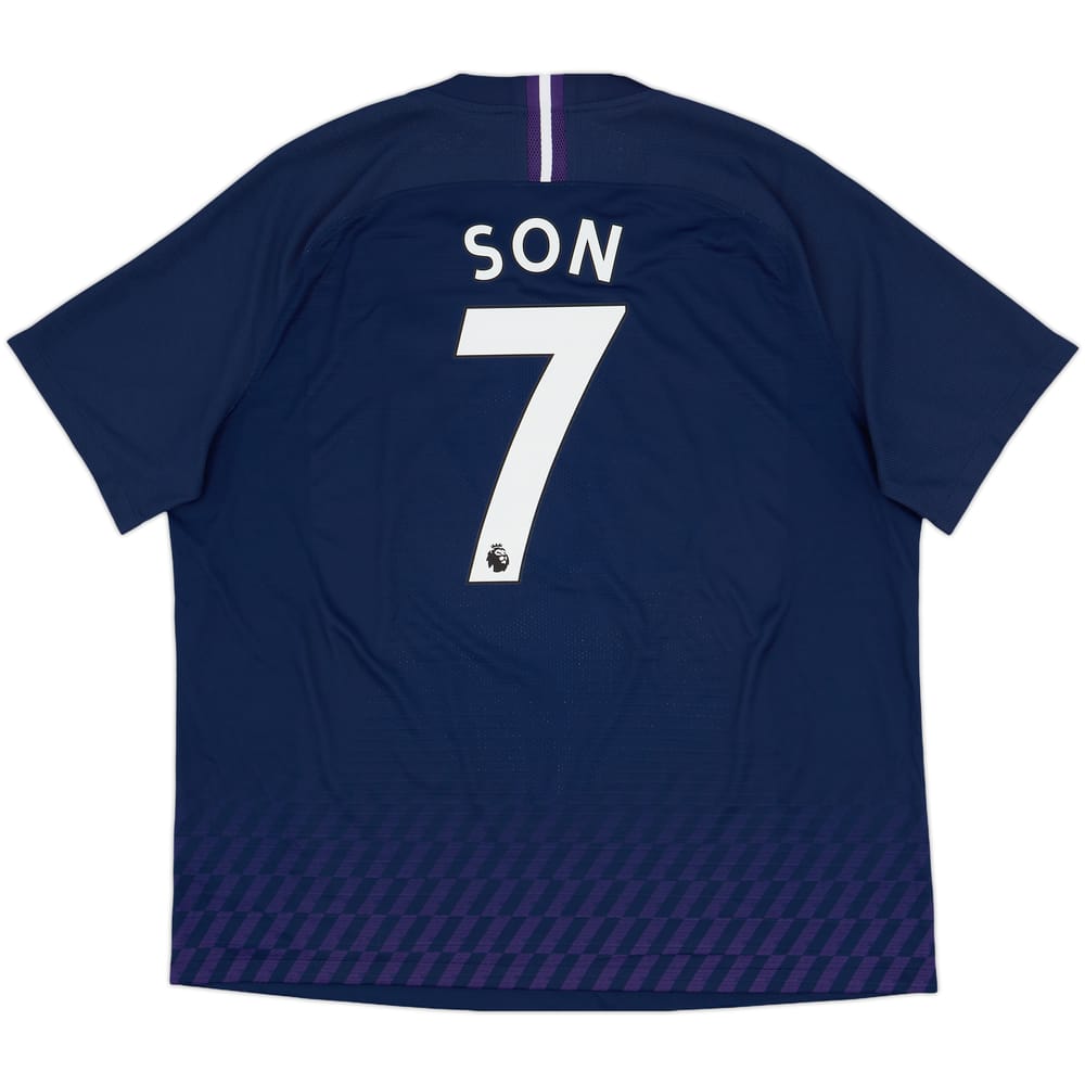 2019-20 Tottenham Authentic Away Shirt Son #7 - 6/10 - (XXL)