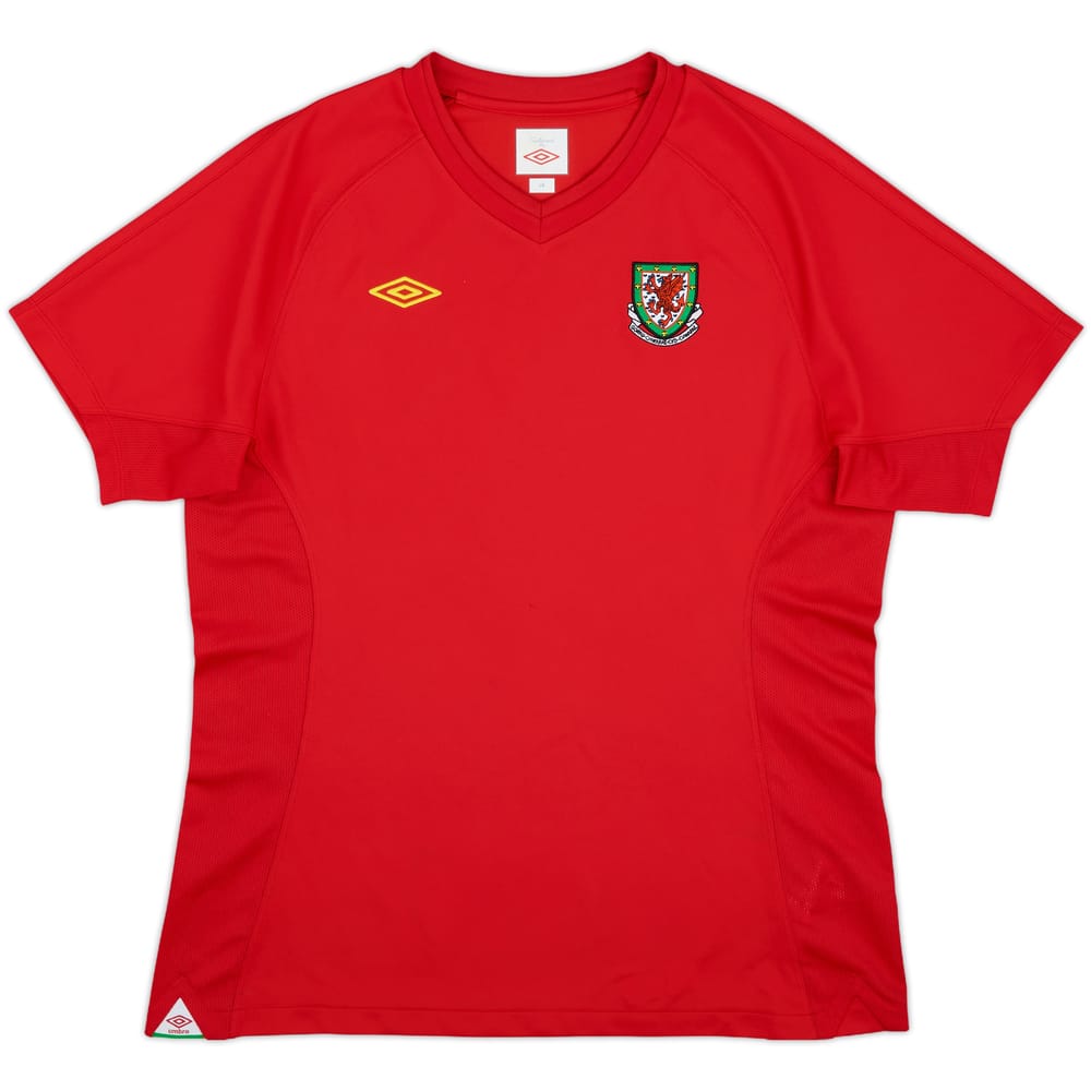 2010-11 Wales Home Shirt - 7/10 - (Women's XL)