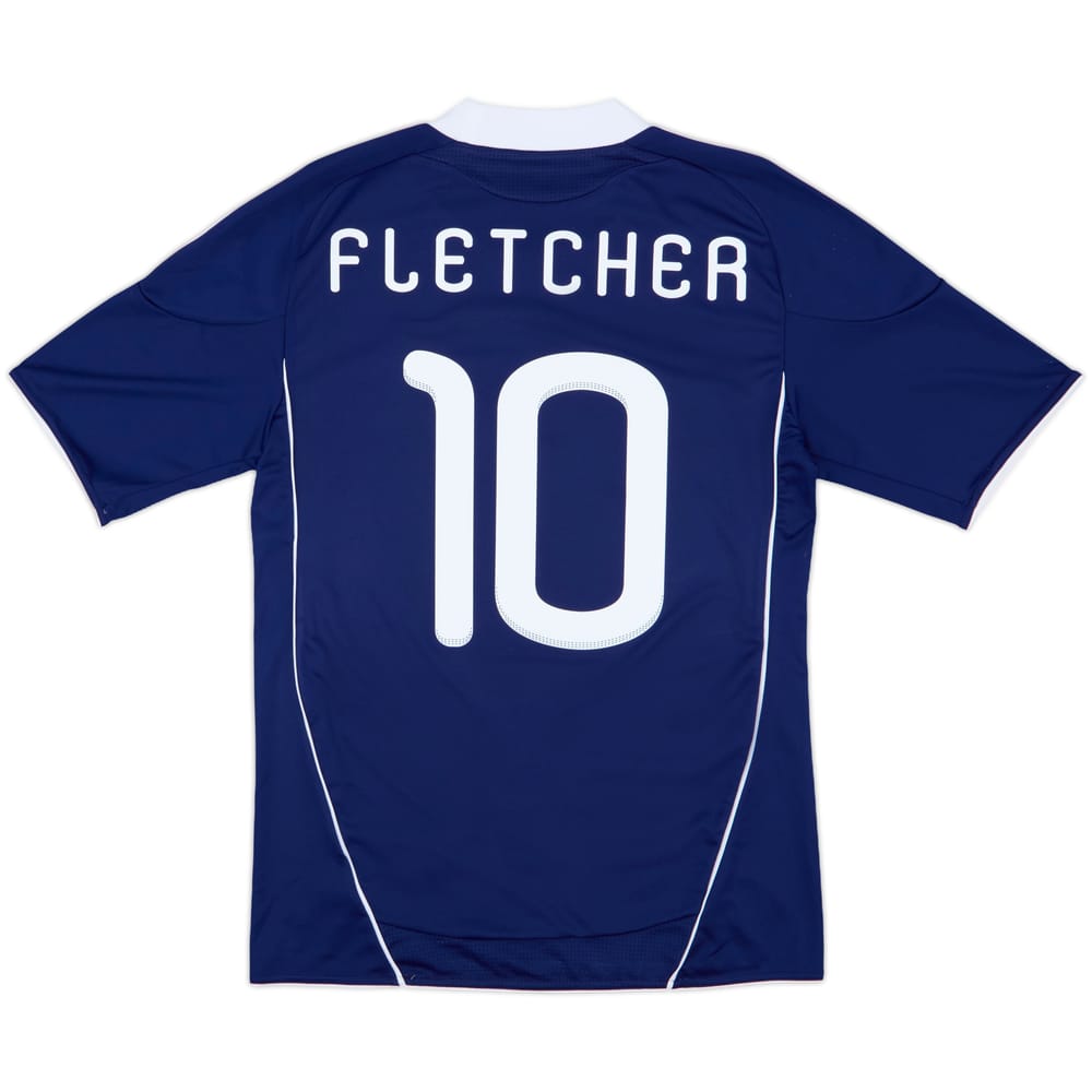 2010-11 Scotland Home Shirt Fletcher #10 - 6/10 - (S)
