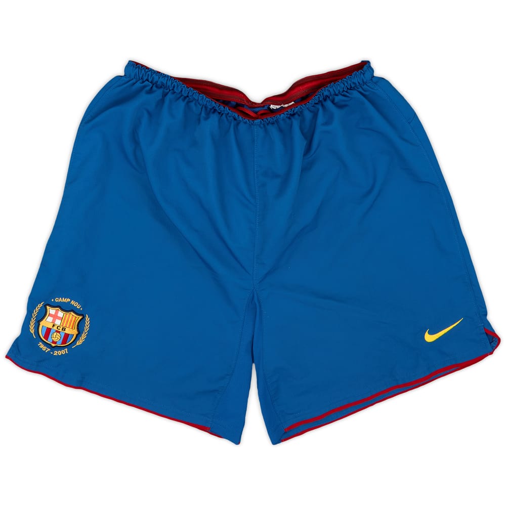 2007-08 Barcelona Home Shorts - 8/10 - (L)