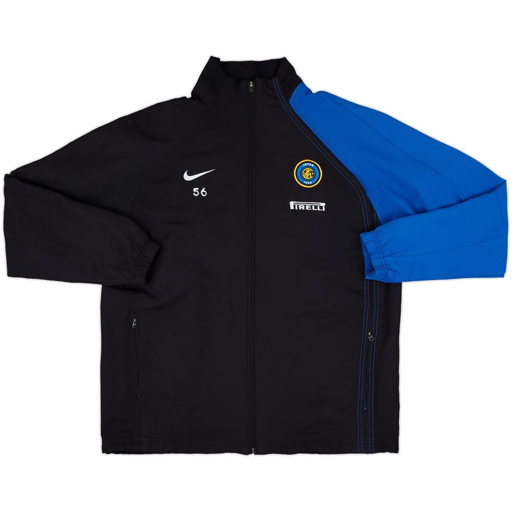 2004-05 Inter Milan Player Issue Nike Track Jacket #56 - 6/10 - (M)