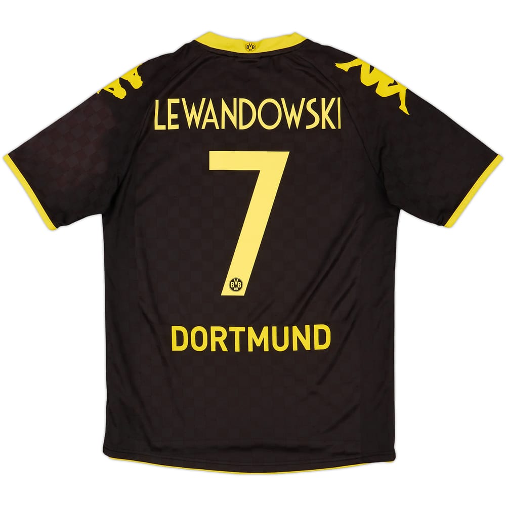 2010-11 Borussia Dortmund Away Shirt Lewandowski #7 - 6/10 - (L)