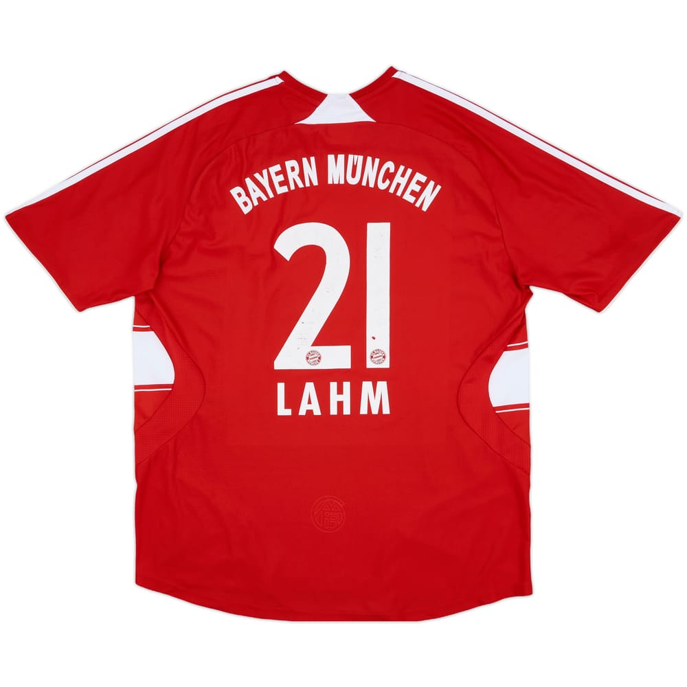 2008-09 Bayern Munich Home Shirt Lahm #21 - 5/10 - (XL)