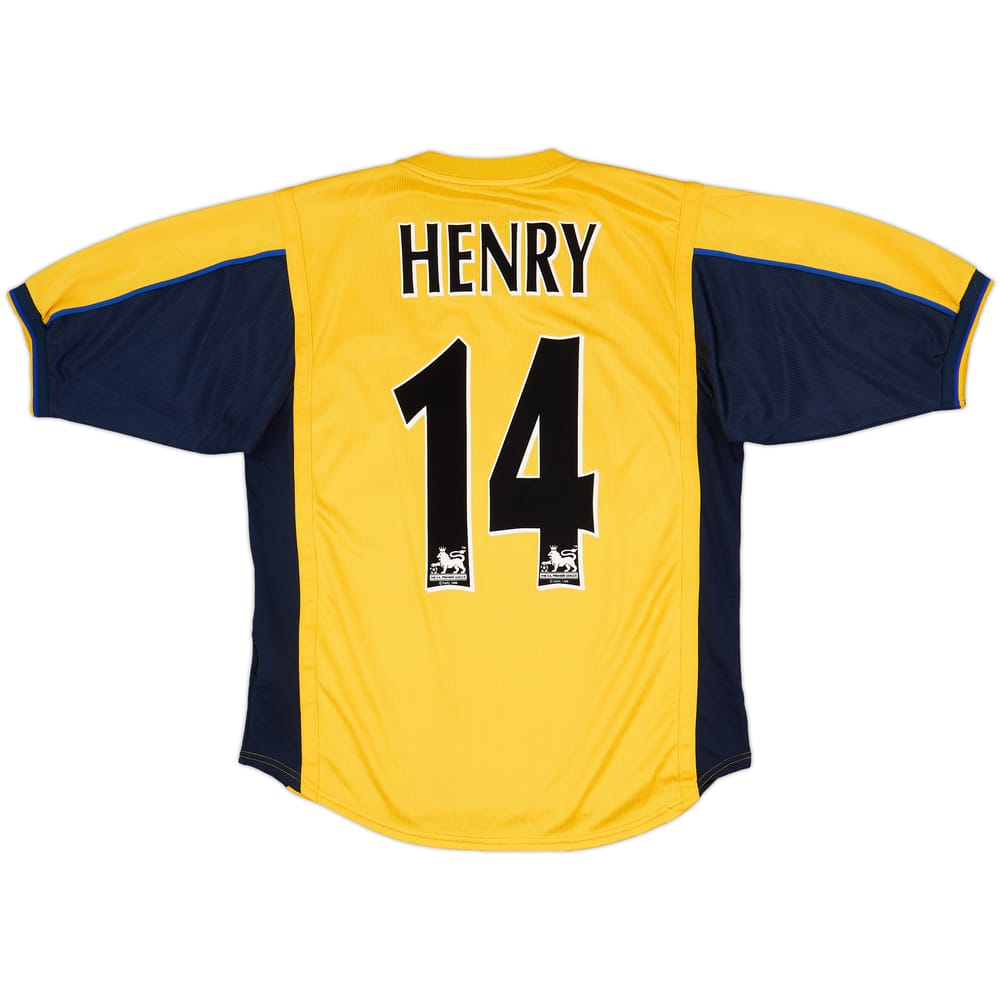 1999-01 Arsenal Away Shirt Henry #14 - 8/10 - (M)