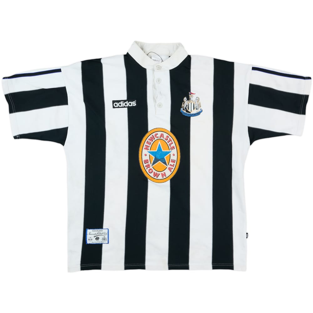 1995-97 Newcastle Home Shirt - 4/10 - (XL)