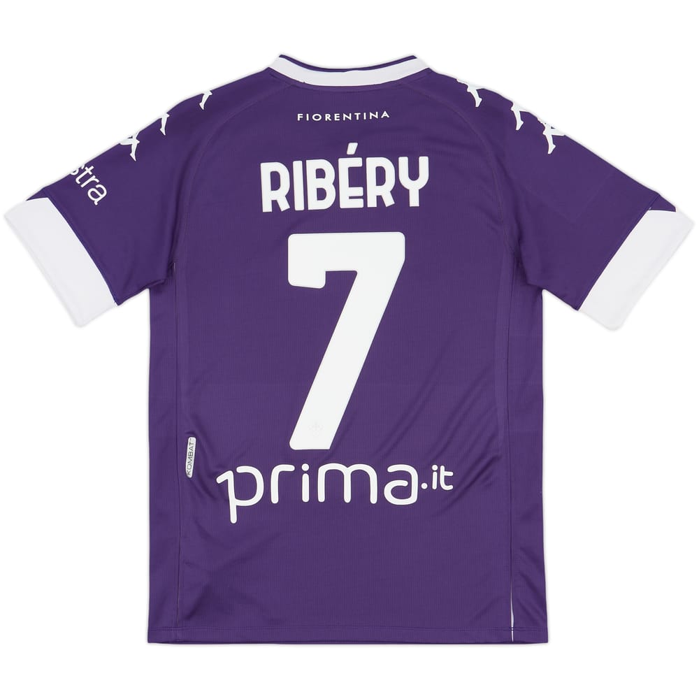 2020-21 Fiorentina Player Issue Home Shirt Ribery #7 - 8/10 - (S)