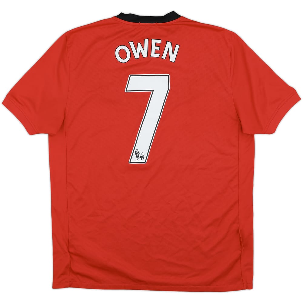 2009-10 Manchester United Home Shirt Owen #7 - 7/10 - (M)