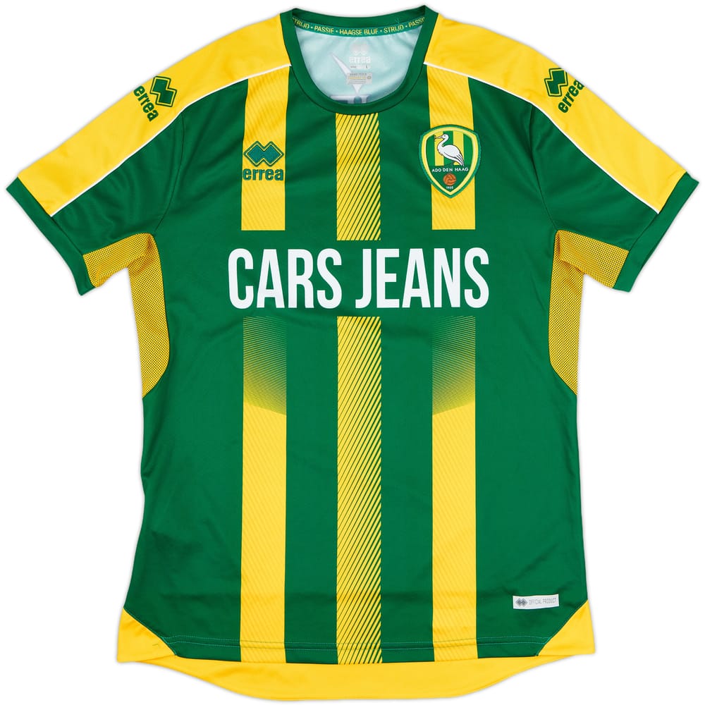 2020-21 ADO Den Haag Home Shirt - 10/10 - (L)