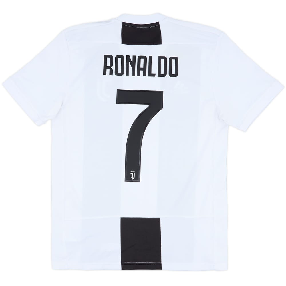 2018-19 Juventus Home Shirt Ronaldo #7 - 9/10 - (S)
