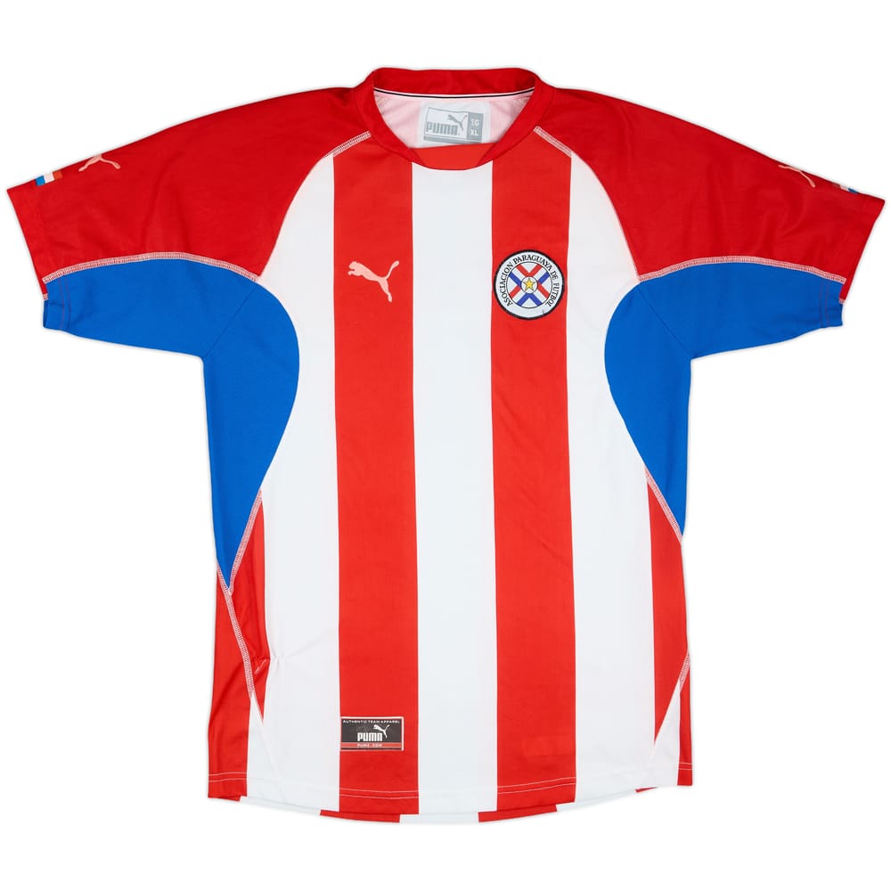2002-04 Paraguay Home Shirt - 6/10 - (XL)