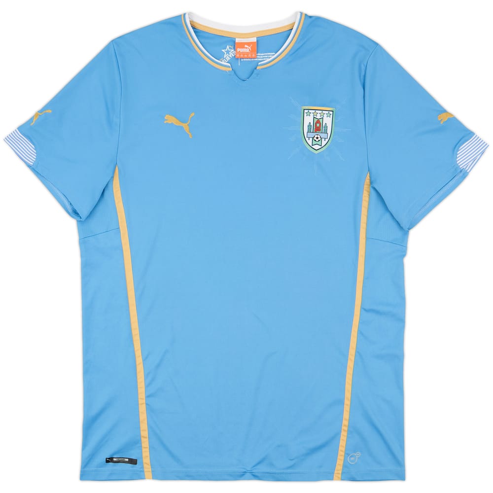 2014-15 Uruguay Home Shirt - 8/10 - (XXL)