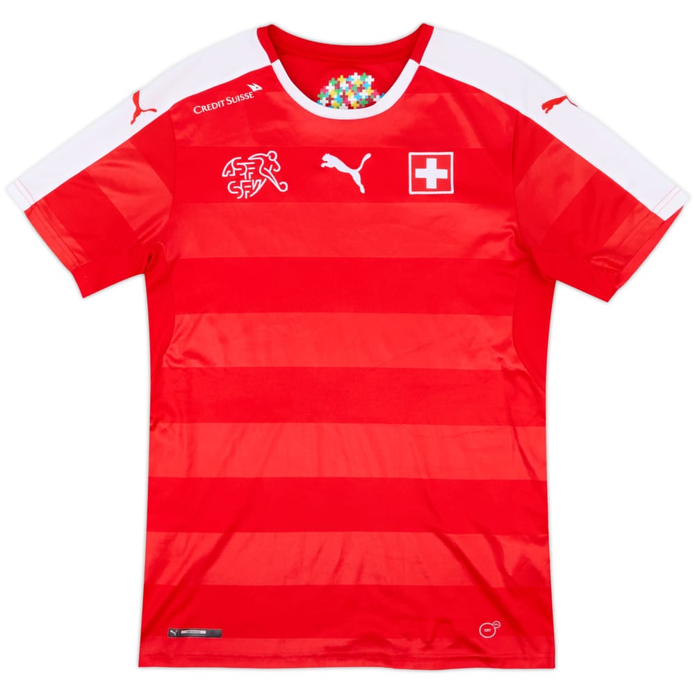 2016-17 Switzerland Home Shirt - 9/10 - (S)