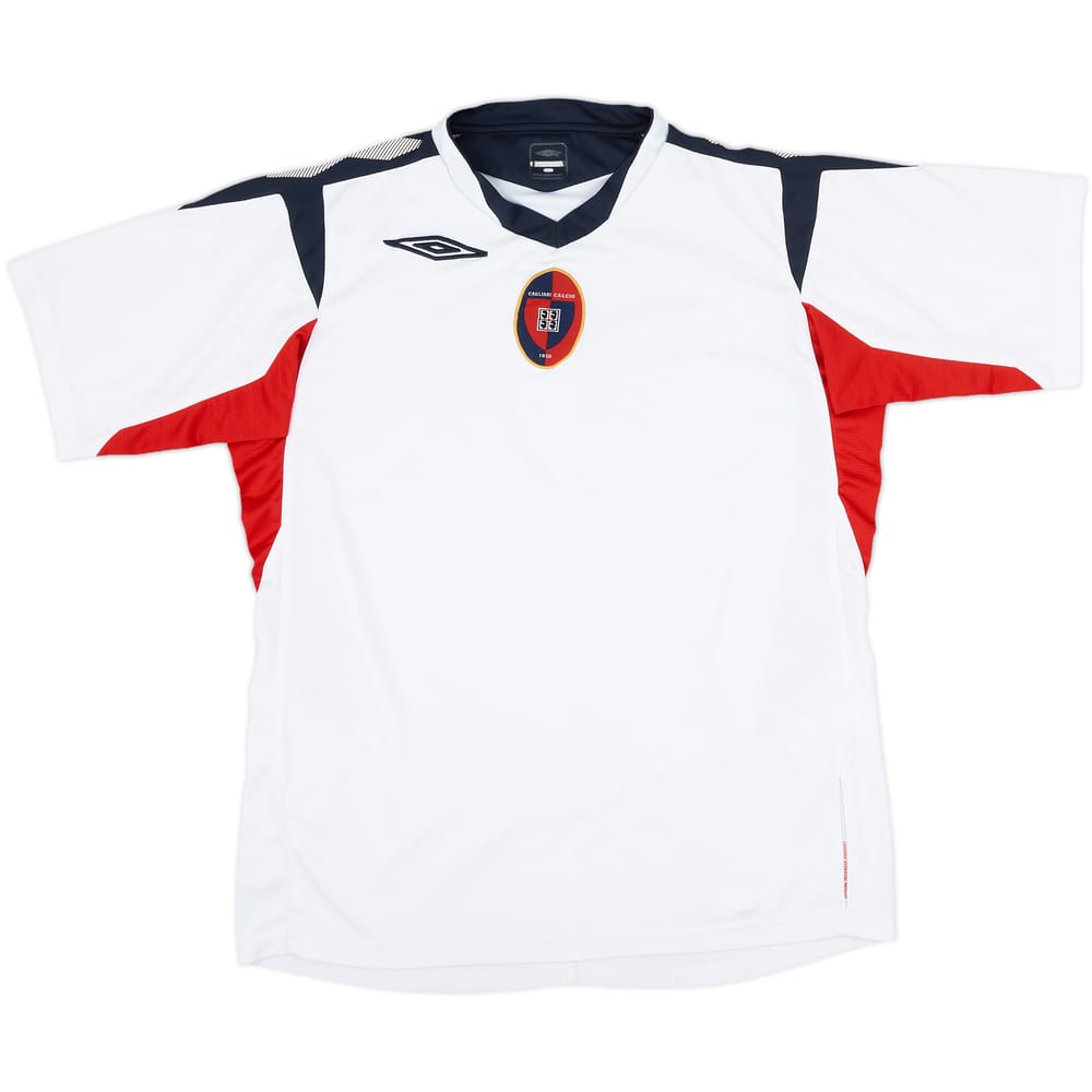 2007-08 Cagliari Umbro Training Shirt - 8/10 - (L)
