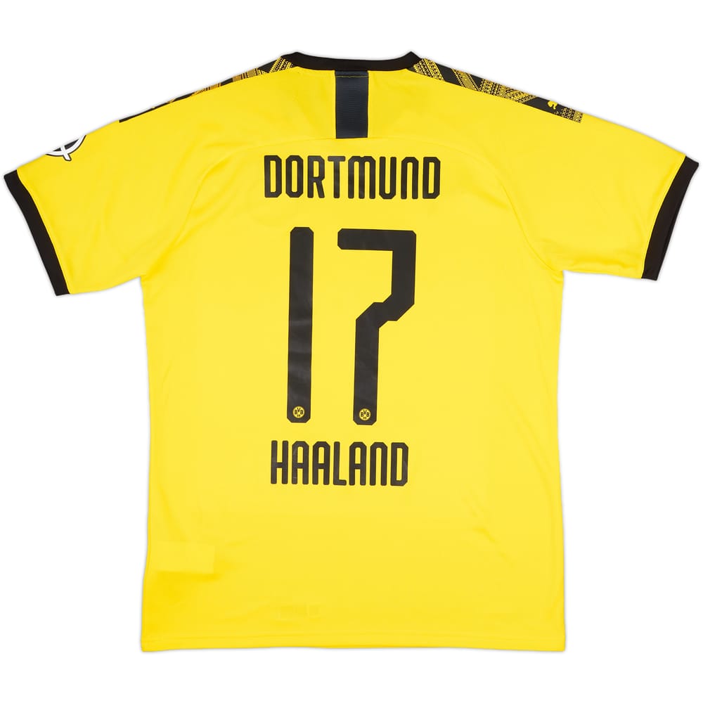 2019-20 Borussia Dortmund Home Shirt Haaland #17 (L)
