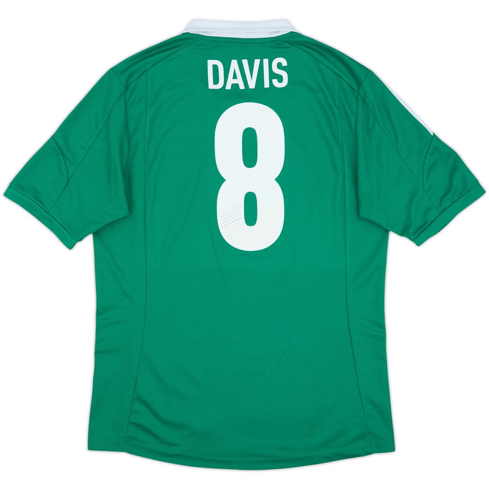 2012-13 Northern Ireland Home Shirt Davis #8 - 8/10 - (M)