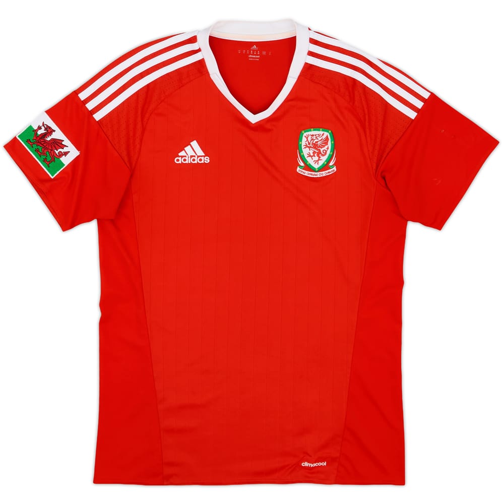 2016-17 Wales Home Shirt - 8/10 - (M)