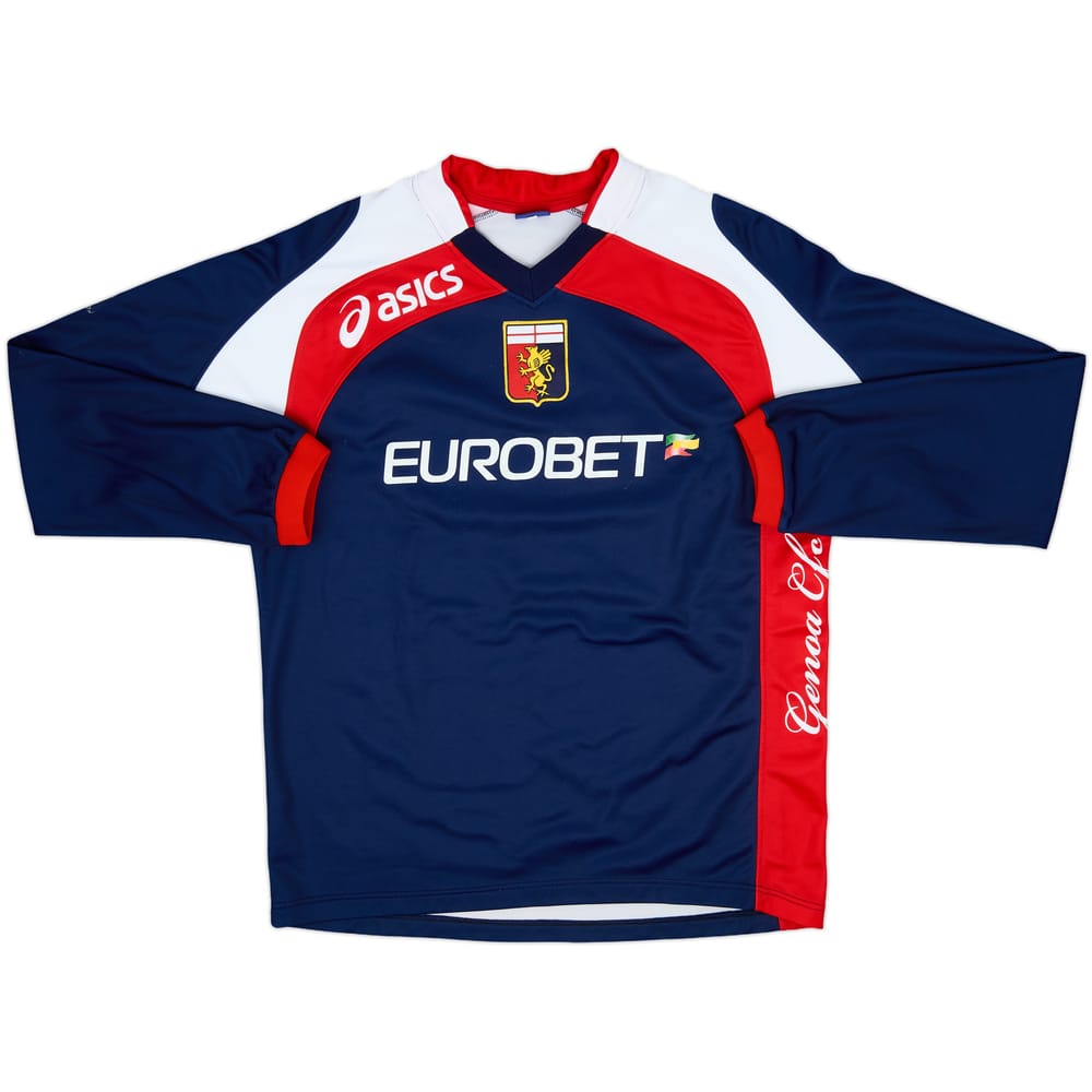 2009-10 Genoa Asics Sweat Top - 7/10 - (L)