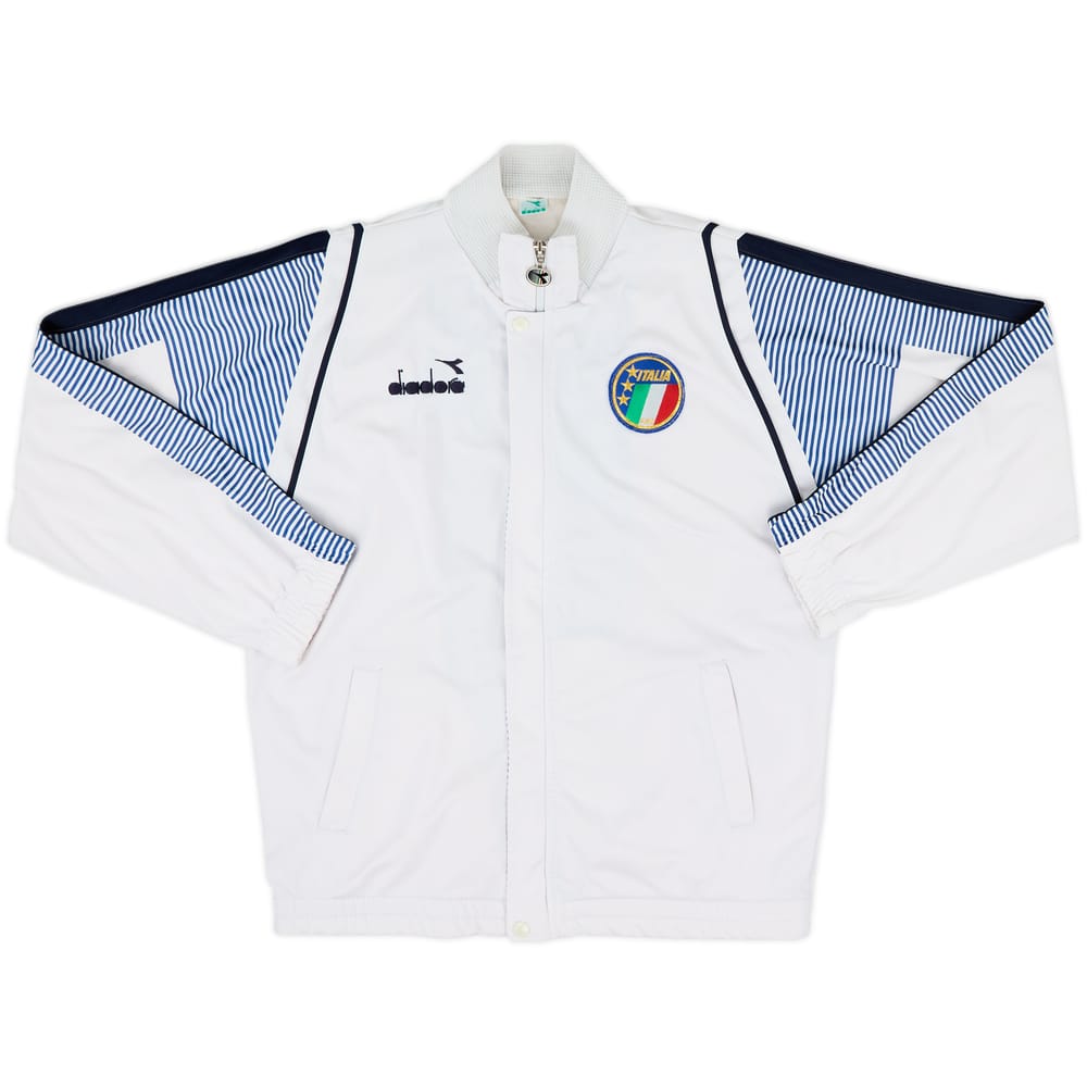 1988-90 Italy Diadora Track Jacket - 8/10 - (L)