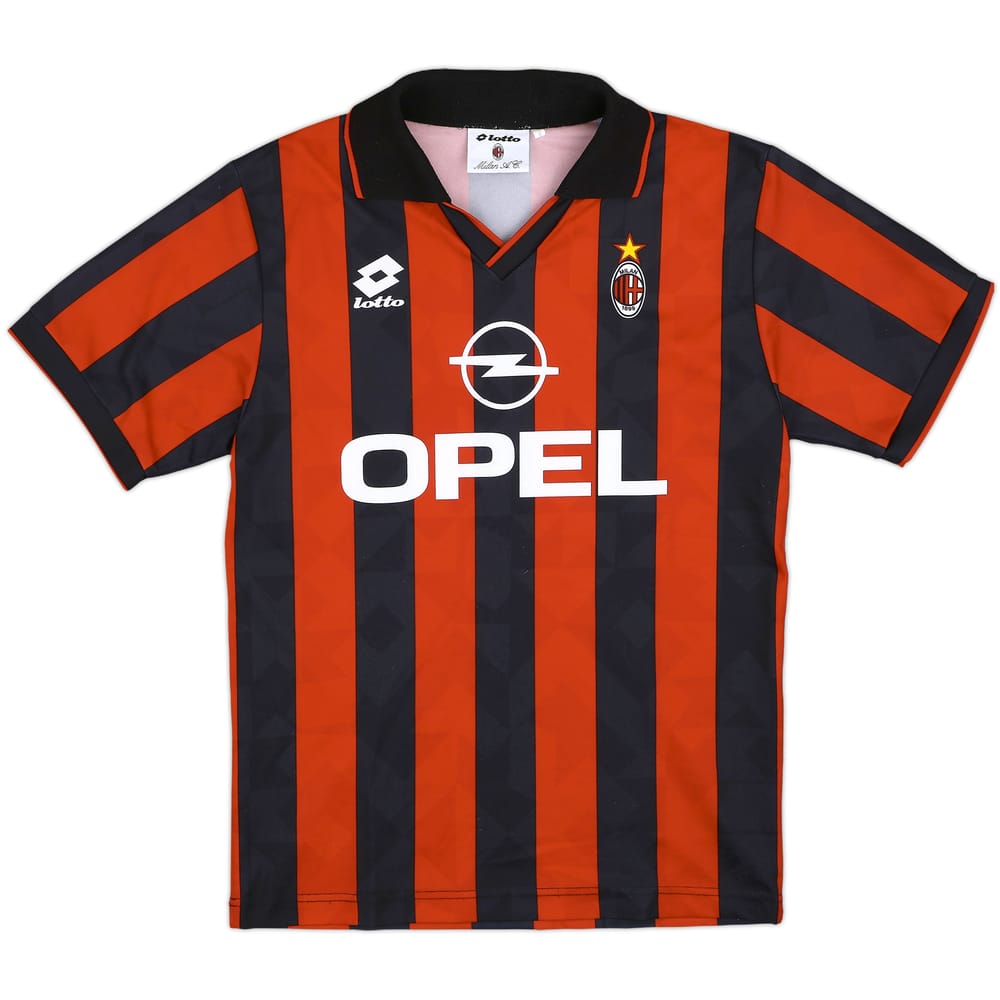 1995-96 AC Milan Home Shirt - 9/10 - (S)