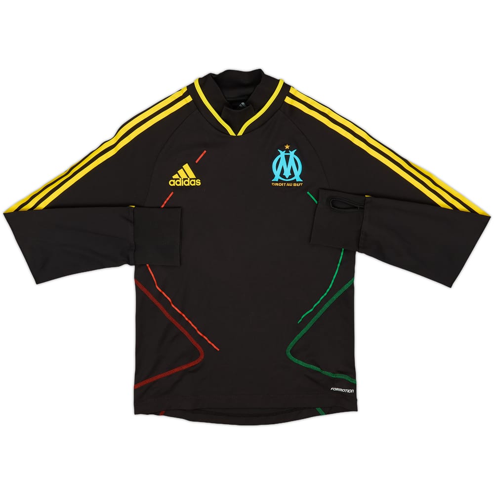 2010-11 Olympique Marseille adidas Formotion Training Top - 8/10 - (S)