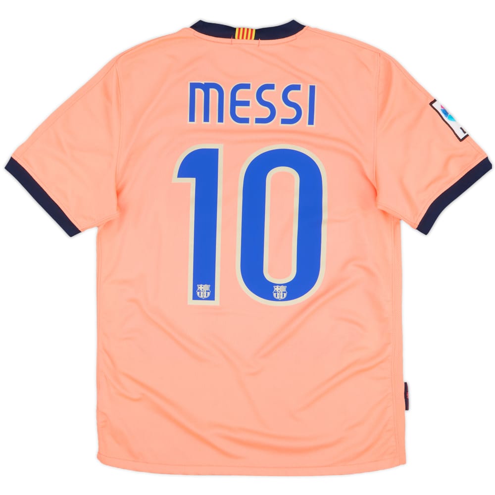 2009-10 Barcelona Away Shirt Messi #10 - 7/10 - (S)