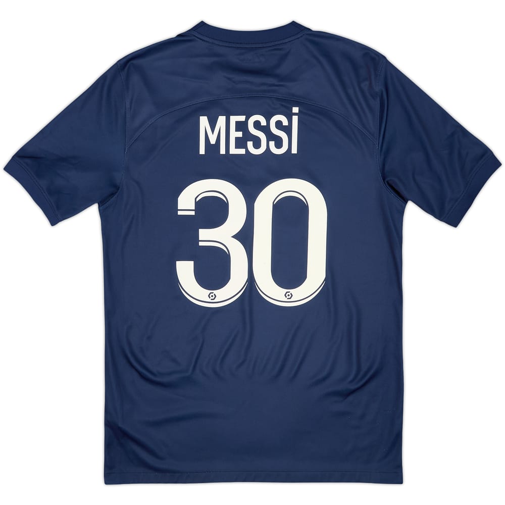 2022-23 Paris Saint-Germain Home Shirt Messi #30 - 5/10 - (S)