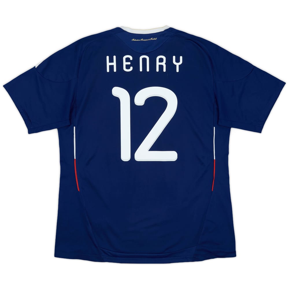 2009-10 France Home Shirt Henry #12 - 5/10 - (XL)