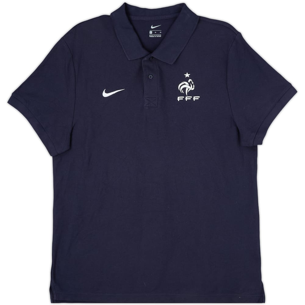 2018-19 France Nike Polo Shirt - 6/10 - (XL)