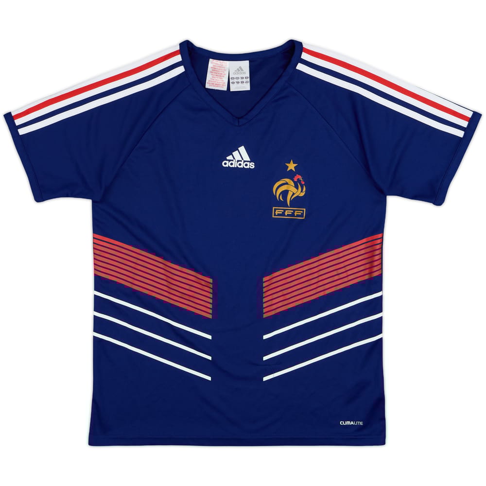 2009-10 Basic France Home Shirt - 9/10 - (XL.Boys)