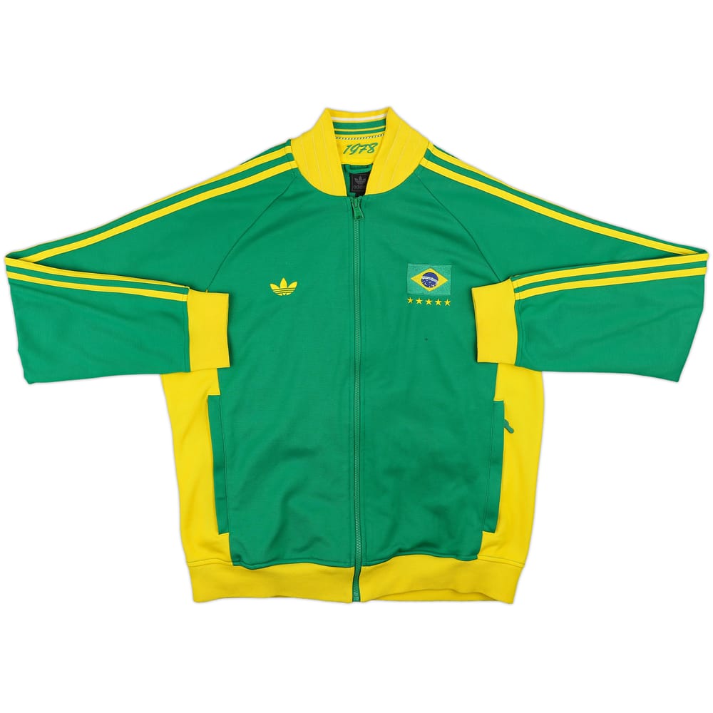2009-10 Brazil adidas Originals Track Jacket - 6/10 - (L)