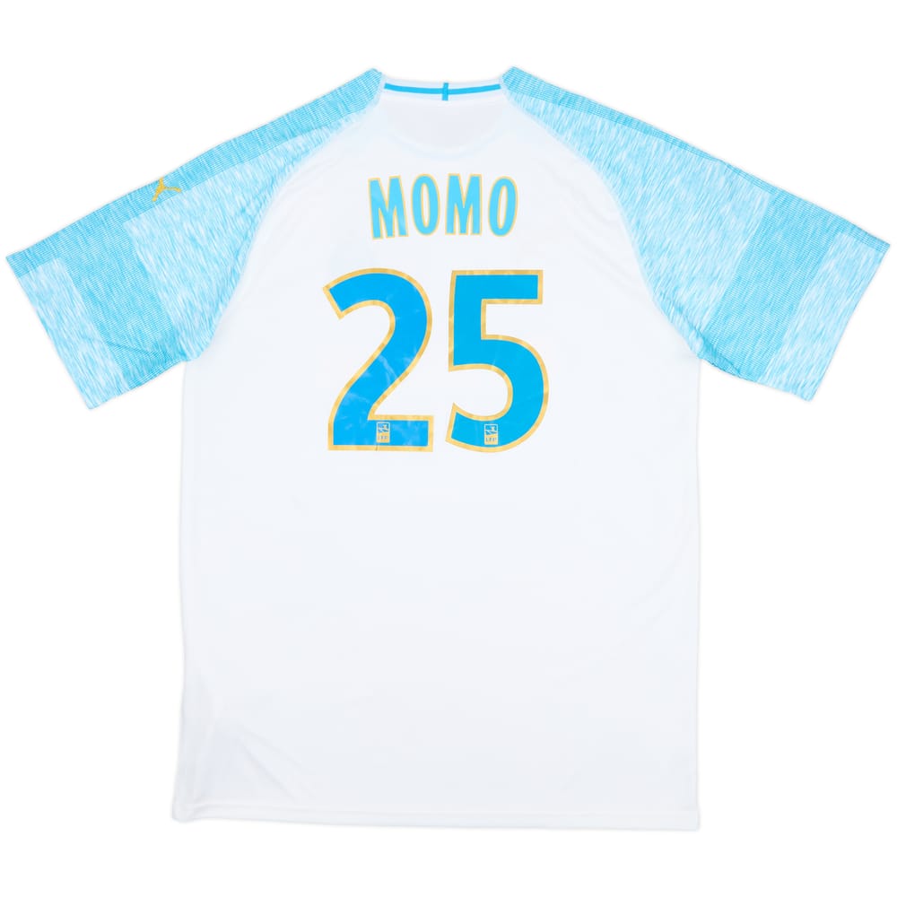 2018-19 Olympique Marseille Home Shirt Momo #25 - 10/10 - (XXL)
