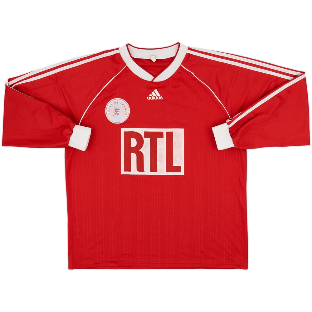 2000s Coupe de France L/S Shirt #9 - 7/10 - (XL)