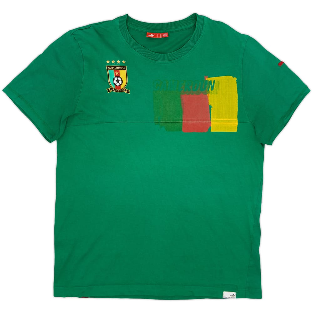 2010-12 Cameroon Puma Cotton Tee - 7/10 - (XL)